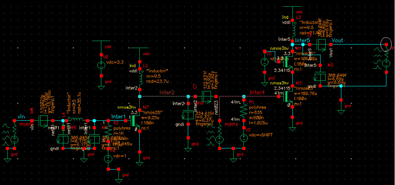 Analog rfic circuit layout -RFIC Technologies